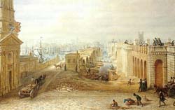 London 2 bridges 1831
